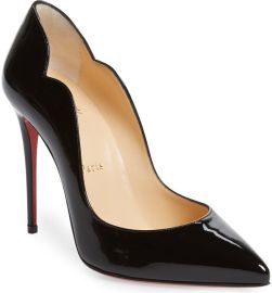 Christian Louboutin Hot Chick Scallop Pointed Toe Pump at Nordstrom