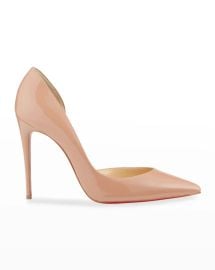 Christian Louboutin Iriza Patent 100mm Half-dx27Orsay Red Sole High-Heel Pumps at Neiman Marcus