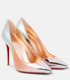 Christian Louboutin Kate Metallic Pumps at Mytheresa