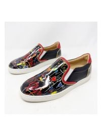 Christian Louboutin Shoes Christian Louboutin Masteralta Loubitag Patent Slip On Sneakers Womens Size 375 Poshmark at Poshmark