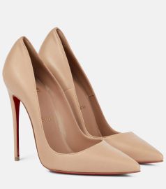 Christian Louboutin So Kate 120 Leather Pumps at Mytheresa