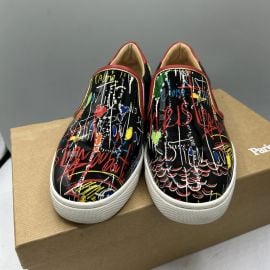 Christian Louboutin US 6.5 EUR 36.5 Masteralta Graffiti Slip-On Black W Box at eBay