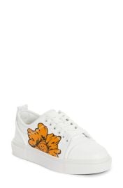 Christian Louboutin x Shun Sudo Adolon Donna Button Flower Low Top Sneaker at Nordstrom