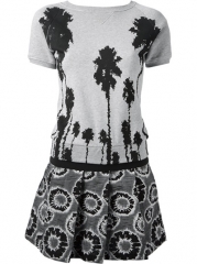 Christian Pellizzari Tree Print Dress - Jean Pierre Bua at Farfetch