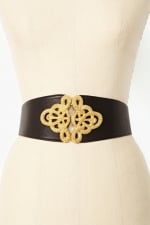 Christian Snake Leather Belt at Nasty Gal