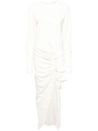 Christopher Esber Ruched long sleeve dress at Farfetch