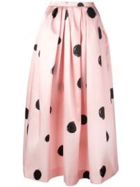 Christopher Kane Full Shape Polka Dot Print Skirt - Farfetch at Farfetch