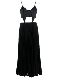 Christopher Kane Pleated cut-out Dress - at Farfetch