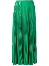 Christopher Kane Squiggle Cupchain Pleated Skirt - Farfetch at Farfetch