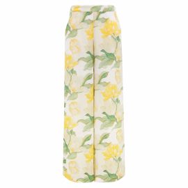 Christy Lynn Marta Pant in Waterlily Yellow at Christy Lynn