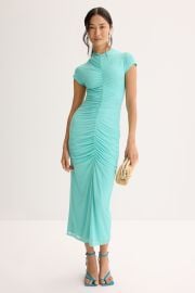Christy Mesh Cap Sleeve Dress by Suboo Rent the Runway at Rent the Runway