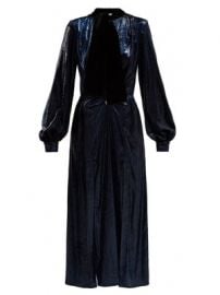 Christy crystal-embellished velvet dress at Matches