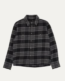 Chrome Hearts Flannel Work Dog Shirt at Justin Reed