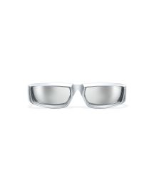 Chromed Lenses Prada Runway sunglasses Prada at Prada