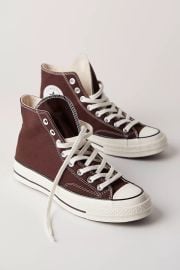 Chuck 70 Recycled Canvas Hi Top Sneakers at Free People