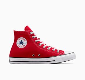 Chuck Taylor All Star Red High Top Shoe at Converse