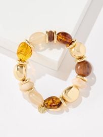 Chunky Bead Stretch Bracelet at Talbots