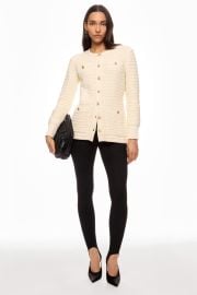 Chunky Knit Button Front Jacket at Rent the Runway