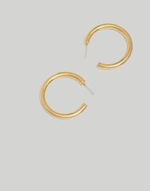 Chunky Medium Hoop Earrings at Madewell