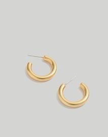 Chunky Small Hoop Earrings at Madewell