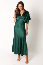 Ciara Maxi Dress - Dark Emerald - Petal amp Pup USA at Petal + Pup