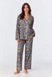 Ciara May Long Sleeve Classic Woven Cotton Tana Lawn Long PJ Set Made - Bedhead Pajamas at BedHead