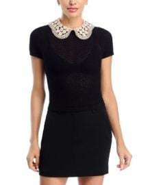 Ciara Short Sleeve Sweater at Bloomingdales