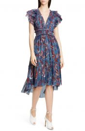 Cicely Silk Blend High/Low Dress at Nordstrom