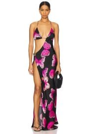 Cin Cin Villa Butterfly Maxi Dress In Monarch at Revolve