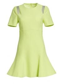 Cinq    Sept - Alyssa Fit- amp -Flare Mini Dress at Saks Fifth Avenue