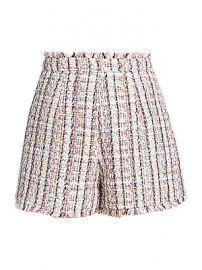 Cinq    Sept - Coronado Boucl   Tweed Shorts at Saks Fifth Avenue