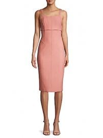 Cinq    Sept - Dakota Back Cutout Dress at Saks Off 5th