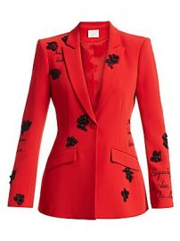 Cinq    Sept - Estelle Beaded Blazer at Saks Fifth Avenue