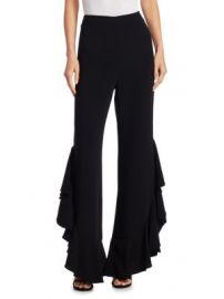 Cinq    Sept - Helena Ruffle Pants at Saks Fifth Avenue