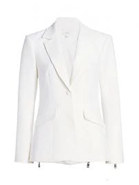 Cinq    Sept - Kym Zipper Blazer at Saks Fifth Avenue