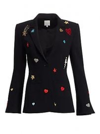 Cinq    Sept - Patch Rumi Blazer at Saks Fifth Avenue