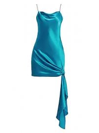 Cinq    Sept - Ryder Silk Tie Dress at Saks Fifth Avenue