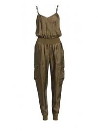 Cinq    Sept - Twill Amia Jumpsuit at Saks Fifth Avenue