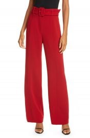 Cinq    Sept Eliza High Waist Belted Crepe Pants   Nordstrom at Nordstrom