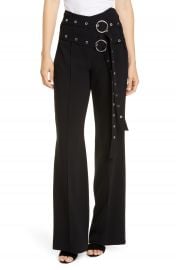 Cinq    Sept Jessi Belted Flare Pants   Nordstrom at Nordstrom