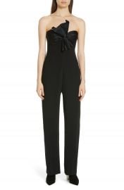 Cinq    Sept Trina Bow Strapless Jumpsuit at Nordstrom