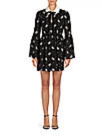 Cinq   Sept - Lily Floral Silk Dress at Saks Off 5th