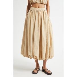 Cinq à Sept Allinae Bubble Hem Nylon Skirt at Nordstrom