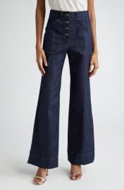 Cinq à Sept Benji Wide Leg Jeans at Nordstrom