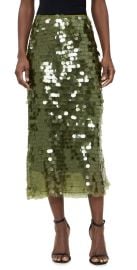 Cinq à Sept Calista Skirt Kelp Forest 2 at Shopbop