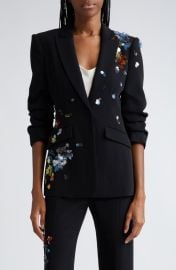 Cinq à Sept Cheyenne Sequin Flower Blazer at Nordstrom