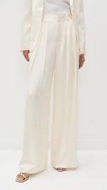 Cinq à Sept Georgia Satin Stripe Marne Pants | Shopbop at Shopbop