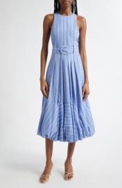 Cinq à Sept Hailey Directional Stripe Sleeveless Dress at Nordstrom