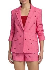 Cinq à Sept Kylie Wildflower Pailette Blazer | Saks Fifth Avenue at Saks Fifth Avenue