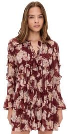 Cinq à Sept Mae Bouquet Albani Dress Wineberry Multi 4 at Shopbop